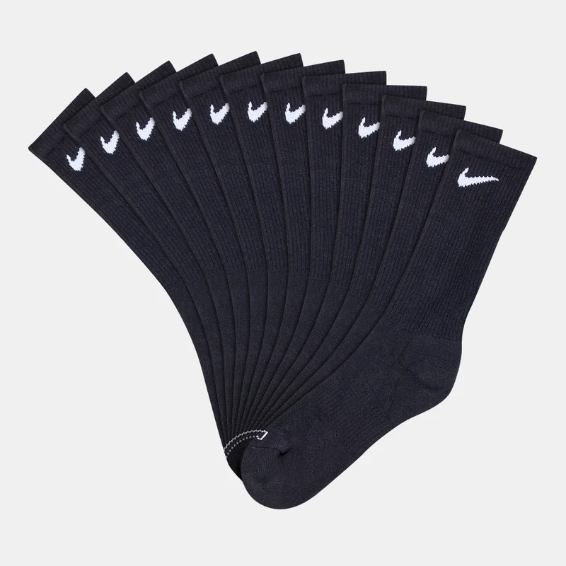 نايكي جوارب تدريب مبطنة للرجال للاستخدام اليومي (6 أزواج)